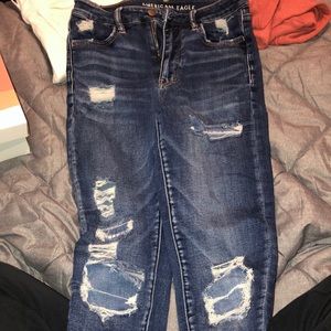 American eagle mid rise jeans